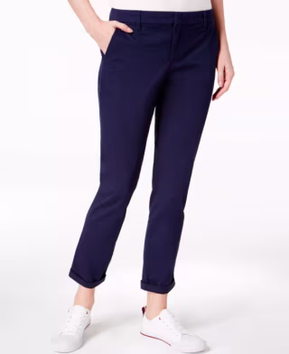 TH Flex Hampton Cuffed Chino Straight Leg Pants