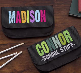 All Mine! Personalized Pencil Case