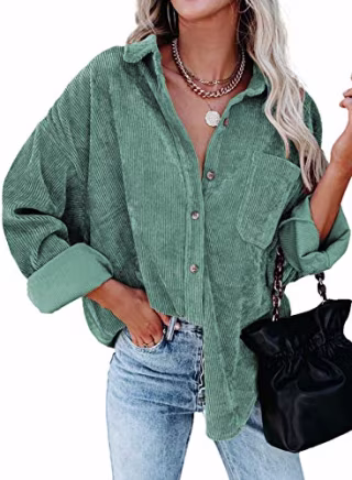 Corduroy Shirt Button Down