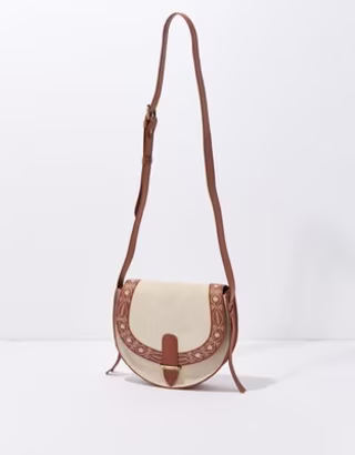 AEO Canvas Saddle Bag