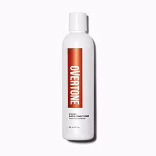 oVertone Haircare Daily Conditioner - 8 oz Semi-Permanent Daily Conditioner w/ Shea Butter & Coconut Oil - Cruelty-Free Hair Color (Ginger)