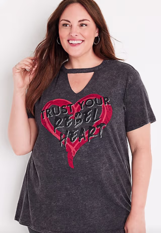Rebel Heart Graphic Tee