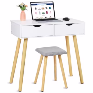 George Oliver Dava Desk with Chair Set