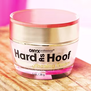 Hard As Hoof Nail Strengthening Cream with Coconut Scent Nail Strengthener, Nail Growth & Conditioning Cuticle Cream Stops Splits, Chips, Cracks & Strengthens Nails, 1 oz