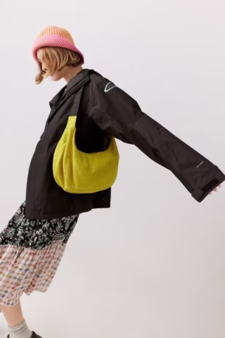 BAGGU Medium Nylon Crescent Bag