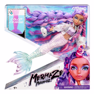 Mermaze Mermaidz Color Change Kishiko Mermaid Fashion Doll with Accessories