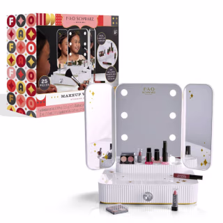 FAO Schwarz Makeup Vanity Mirror Set