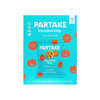 Partake Halloween Chocolate Chip Cookies - 10pk