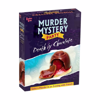 University Games Murder Mystery Party Game - Death by Chocolate