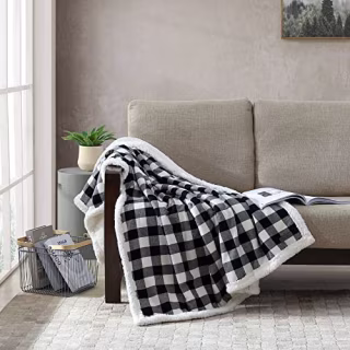 Eddie Bauer Sherpa Throw Blanket