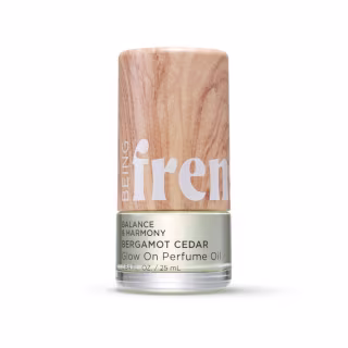 Being Frenshe Glow On Roll-On Fragrance with Essential Oils - Bergamot Cedar - 0.84 fl oz