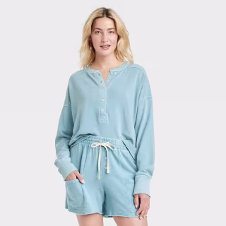 Universal Thread Long Sleeve Henley Shirt