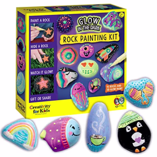 Creativity for Kids Glow in the Dark Rock Painting Kit