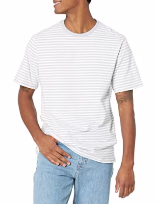 Amazon Essentials Men's Slim-Fit T-Shirts (Set of 2)
