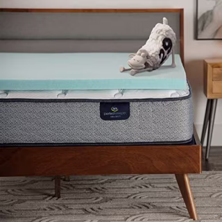Serta ThermaGel Memory Foam Mattress Topper