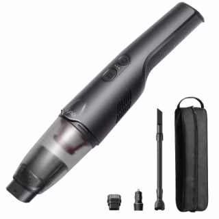 eufy Clean HomeVac H20, Cordless Handheld Car Vacuum Cleaner, 40 AW Strong Suction, Lightweight 1.44 lb, 1H Fast in-Car Charge, Anker Fast Charger with USB-A & USB-C, for Car Cleaning