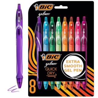 BIC Gel-ocity Gel Pens