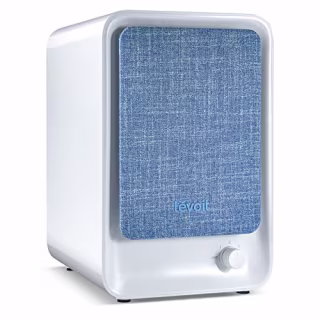 LEVOIT Air Purifiers for Bedroom Home, HEPA Freshener Filter Small Room for Smoke, Allergies, Pet Dander, Pollen, Odor, Dust Remover, Ozone Free, Quiet, Desktop, Office, Table Top, LV-H126, Blue