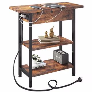 LIDYUK Wooden End Table