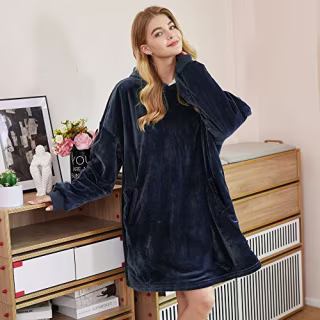 Felicigeely Blanket Sweatshirt,Oversized Fleecehug Hoodie Wearable Blanket,Soft Warm Comfortable Giant Front Pocket for Adults Men Women Teens Friends
