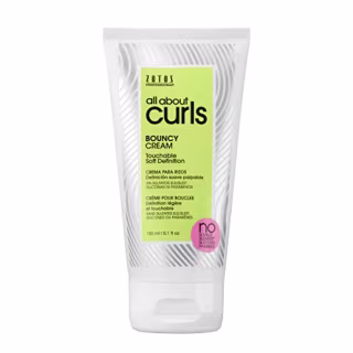 All About Curls Bouncy Cream | Touchable Soft Definition | Define, Moisturize, De-Frizz | All Curly Hair Types | 5.1 Fl Oz
