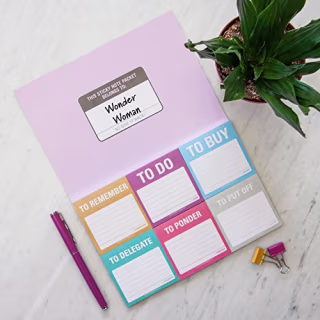 Knock Knock To Accomplish Sticky Notes Packet