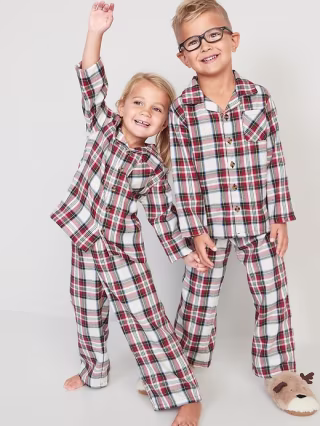 Old Navy Unisex Matching Print Pajama Set for Toddler & Baby