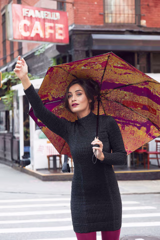 New York Orange Umbrella