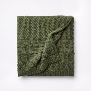 Bobble Striped Knit Throw Blanket - Threshold(TM) designed with Studio McGee
