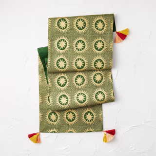 72" x 14" Cotton Soleil Table Runner - Opalhouse designed with Jungalow