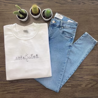 CustomTrendyGoods Plants and Cat Sweatshirt