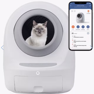 Leo's Loo Too Self-Cleaning Cat Litter Box