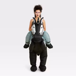 Hyde & EEK! Boutique Inflatable Skeleton Unicorn Rider Costume
