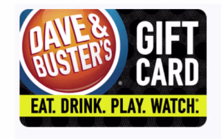 Dave and Buster's Gift Card