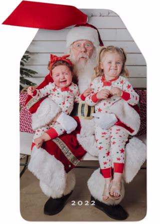 Shutterfly Photo Gallery Portrait Metal Ornament