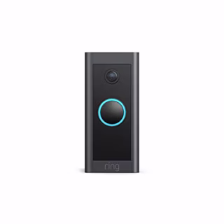 Ring Video Doorbell Wired - Convenient, essential features in a compact design, pair with Ring Chime to hear audio alerts in your home (existing doorbell wiring required) - 2021 release