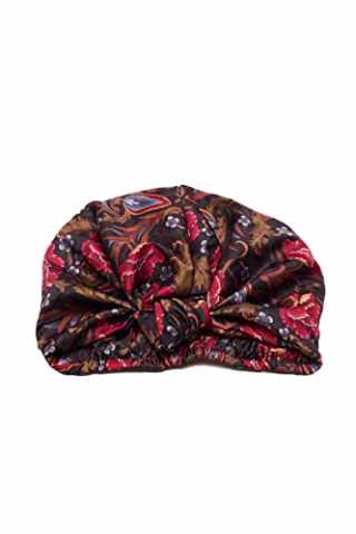 Grace Eleyae Adjustable Satin Line Volume Knot Turban