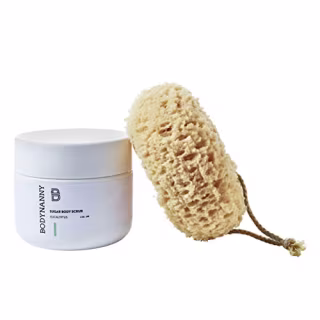 Bodynanny Eucalyptus Body Scrub with Sponge Set