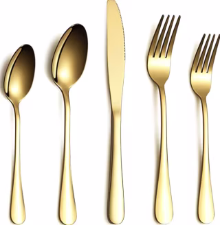 Berglander Flatware Stainless Steel 20-Piece Flatware Set