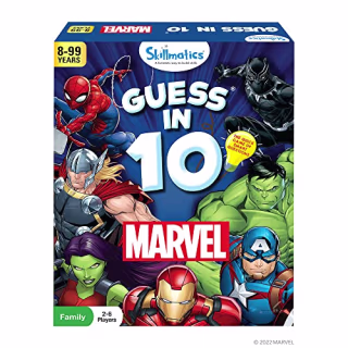 Skillmatics Marvel Card Game : Guess in 10