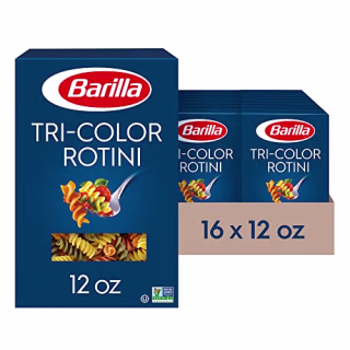 Barilla Tri-Color Rotini Pasta (Pack of 16)