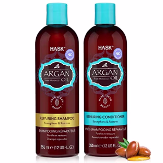 Hask Argan Oil Repairing Shampoo + Conditioner Set
