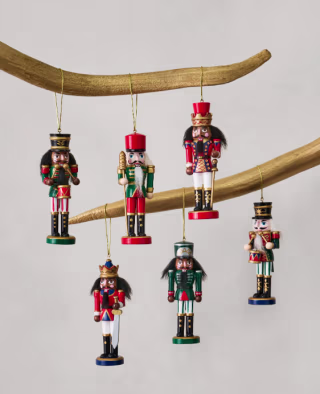 Nutcracker Brigade Ornaments (Set of 12)