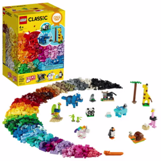 Lego Classic Bricks and Animals Set