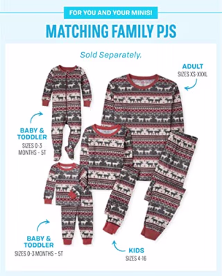 The Children's Place Family Matching Holiday Pajamas