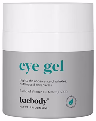 Baebody Eye Gel Treatment Products, Under Eye Cream for Dark Circles and Puffiness, Eye Bags Treatment Women & Men, Peptide & Soothing Aloe 1.7 Fl Oz