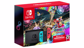 Nintendo Switch, Mario Kart 8 Deluxe + 3 Month Nintendo Switch Online Bundle