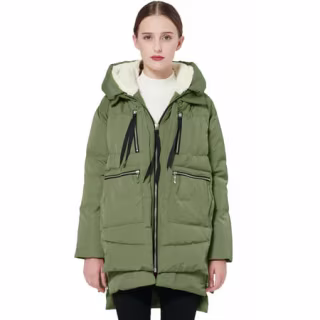 Orolay Women's Winter Coat Warm Thickened Puffer Down Jacket