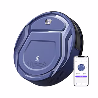 OKP Life K2 Robot Vacuum Cleaner 1800 mAh, Blue