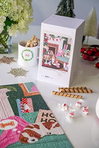 JIGGY - Luxury Jigsaw Puzzles for Adults - 800 Piece Decorative Artwork Puzzle + Puzzle Glue Kit - Unique Puzzle Perfect for Framing - Transform Your Puzzle into Wall Worthy Art (The Eve)
